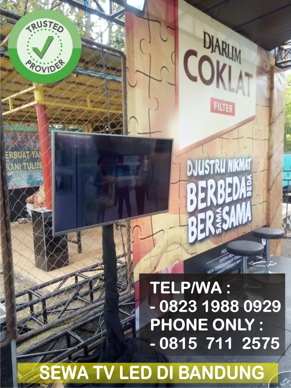 sewa tv led 43 inch bandung