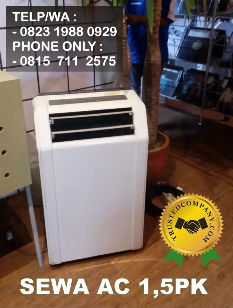 Sewa AC 1,5pk di Bandung, menyewakan ac portable untuk area bandung dan sekitarnya